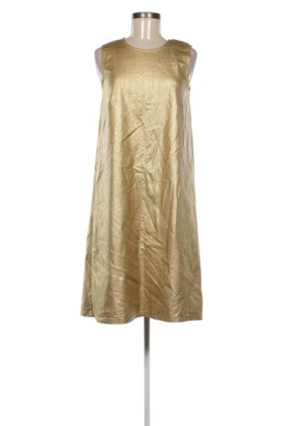 Kožené šaty , Velikost M, Barva Zlatistá, Cena  209,00 Kč