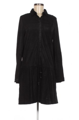 Δερμάτινο φόρεμα Gestuz, Μέγεθος S, Χρώμα Μαύρο, Τιμή 28,69 €