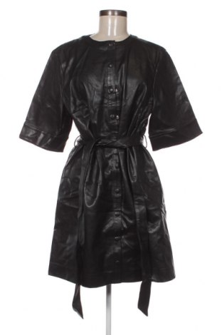 Δερμάτινο φόρεμα H&M, Μέγεθος L, Χρώμα Μαύρο, Τιμή 10,76 €