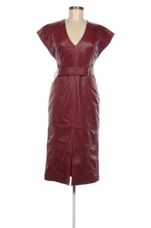 Kožené šaty  Karen Millen, Velikost M, Barva Červená, Cena  4 223,00 Kč
