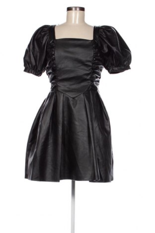 Kožené šaty  NA-KD, Velikost S, Barva Černá, Cena  939,00 Kč