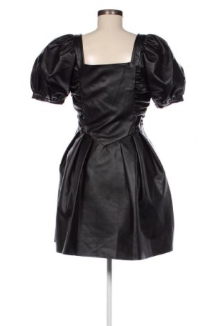 Kožené šaty  NA-KD, Velikost S, Barva Černá, Cena  532,00 Kč