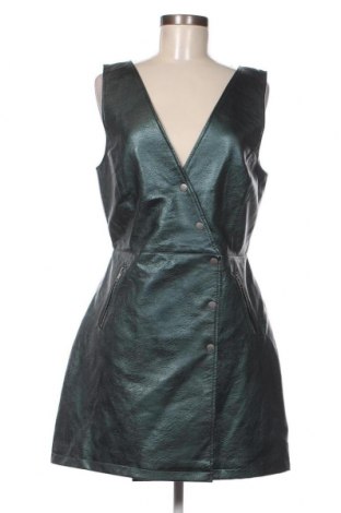 Δερμάτινο φόρεμα Pepe Jeans, Μέγεθος L, Χρώμα Πράσινο, Τιμή 81,93 €