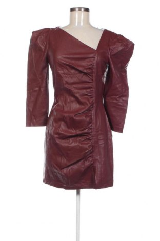 Kožené šaty  Zara, Velikost M, Barva Červená, Cena  258,00 Kč