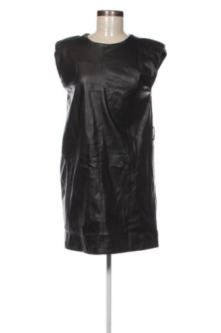 Lederkleid Zara, Größe XS, Farbe Schwarz, Preis 11,27 €