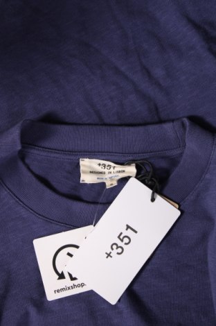 Ανδρική μπλούζα +351, Μέγεθος S, Χρώμα Μπλέ, Τιμή 28,39 €