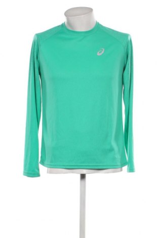 Ανδρική μπλούζα ASICS, Μέγεθος M, Χρώμα Πράσινο, Τιμή 12,62 €