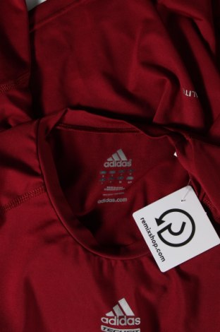 Мъжка блуза Adidas, Размер S, Цвят Червен, Цена 34,00 лв.