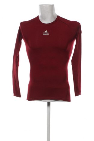 Ανδρική μπλούζα Adidas, Μέγεθος S, Χρώμα Κόκκινο, Τιμή 10,43 €