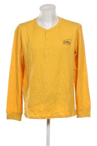 Ανδρική μπλούζα Atlas For Men, Μέγεθος XXL, Χρώμα Κίτρινο, Τιμή 6,70 €