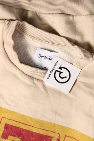 Ανδρική μπλούζα Bershka, Μέγεθος S, Χρώμα  Μπέζ, Τιμή 6,35 €
