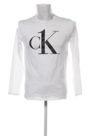 Bluză de bărbați Calvin Klein, Mărime S, Culoare Alb, Preț 252,58 Lei