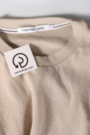 Мъжка блуза Calvin Klein Jeans, Размер 3XL, Цвят Бежов, Цена 99,36 лв.