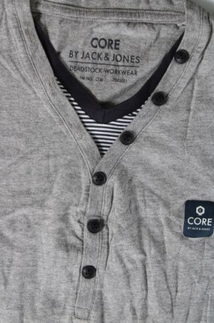 Pánske tričko  Core By Jack & Jones, Veľkosť L, Farba Sivá, Cena  4,42 €