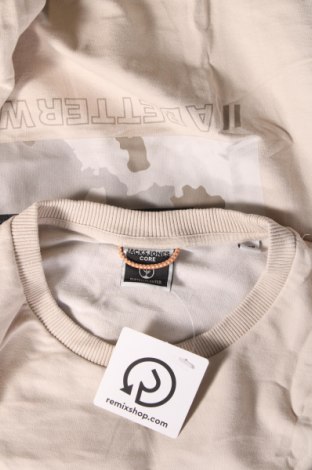 Мъжка блуза Core By Jack & Jones, Размер M, Цвят Бежов, Цена 8,00 лв.