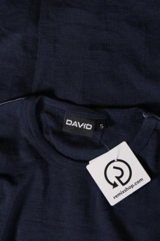 Bluză de bărbați DAVID, Mărime S, Culoare Albastru, Preț 75,66 Lei