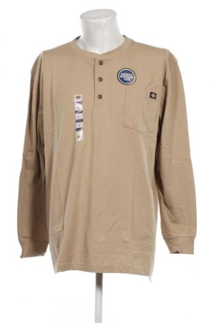 Мъжка блуза Dickies, Размер XL, Цвят Бежов, Цена 37,20 лв.