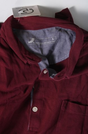 Herren Shirt Dressmann, Größe L, Farbe Rot, Preis € 7,33