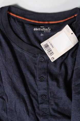 Ανδρική μπλούζα Essentials by Tchibo, Μέγεθος L, Χρώμα Μπλέ, Τιμή 11,51 €