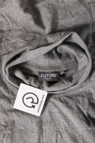 Herren Shirt Future Mom, Größe L, Farbe Grau, Preis 4,38 €