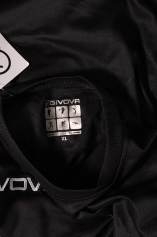 Ανδρική μπλούζα Givova, Μέγεθος XL, Χρώμα Μαύρο, Τιμή 5,27 €