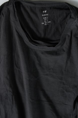 Herren Shirt H&M, Größe L, Farbe Grau, Preis 6,48 €