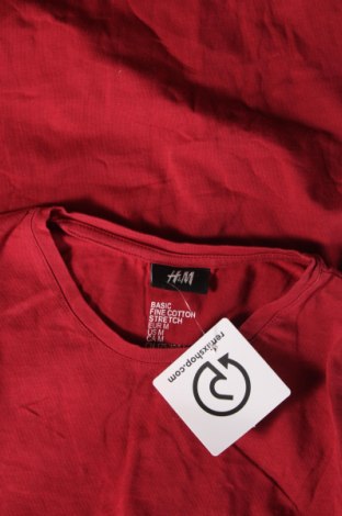 Pánské tričko  H&M, Velikost M, Barva Červená, Cena  303,00 Kč