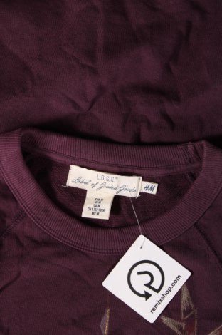 Herren Shirt H&M L.O.G.G., Größe M, Farbe Lila, Preis 13,22 €