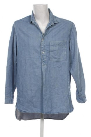 Ανδρική μπλούζα H&M L.O.G.G., Μέγεθος L, Χρώμα Μπλέ, Τιμή 5,70 €