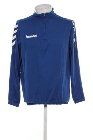 Ανδρική μπλούζα Hummel, Μέγεθος L, Χρώμα Μπλέ, Τιμή 6,96 €