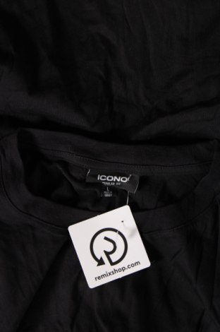 Мъжка блуза ICONO, Размер L, Цвят Черен, Цена 8,55 лв.
