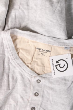 Ανδρική μπλούζα Jack & Jones, Μέγεθος XXL, Χρώμα Γκρί, Τιμή 12,37 €