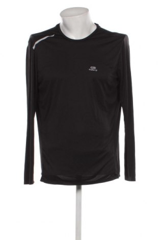 Ανδρική μπλούζα Kalenji, Μέγεθος XL, Χρώμα Μαύρο, Τιμή 6,40 €