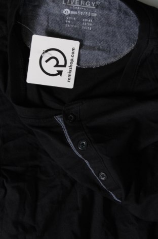 Ανδρική μπλούζα Livergy, Μέγεθος XL, Χρώμα Μαύρο, Τιμή 11,75 €