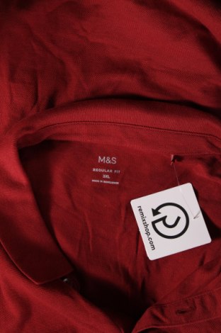 Bluză de bărbați Marks & Spencer, Mărime 3XL, Culoare Roșu, Preț 46,05 Lei