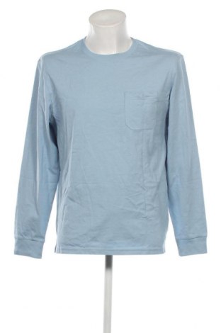 Мъжка блуза Marks & Spencer, Размер M, Цвят Син, Цена 14,00 лв.