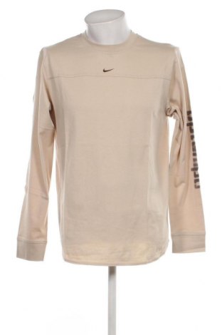 Ανδρική μπλούζα Nike, Μέγεθος M, Χρώμα  Μπέζ, Τιμή 23,81 €