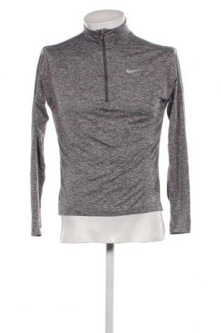 Herren Shirt Nike Running, Größe M, Farbe Grau, Preis 14,20 €