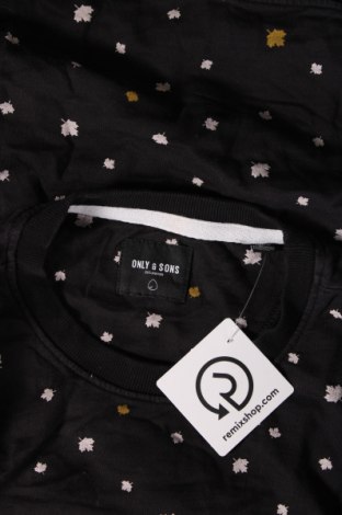 Ανδρική μπλούζα Only & Sons, Μέγεθος M, Χρώμα Μαύρο, Τιμή 5,99 €