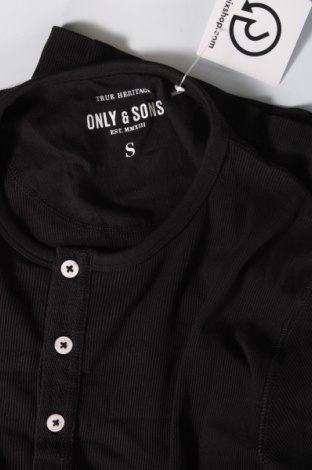 Pánske tričko  Only & Sons, Veľkosť S, Farba Čierna, Cena  10,77 €