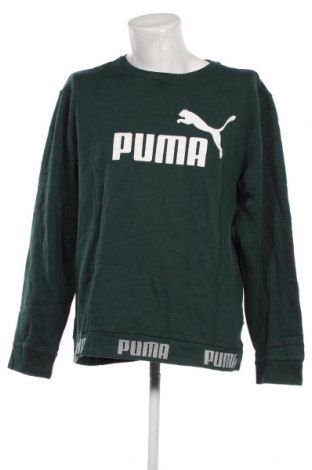 Мъжка блуза PUMA, Размер XL, Цвят Зелен, Цена 20,40 лв.