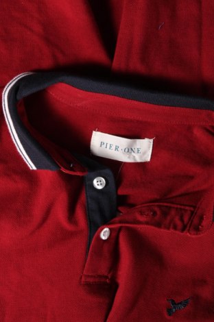 Ανδρική μπλούζα Pier One, Μέγεθος XS, Χρώμα Κόκκινο, Τιμή 2,40 €