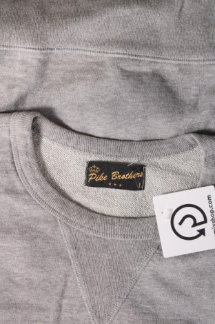 Ανδρική μπλούζα Pike Brothers, Μέγεθος L, Χρώμα Γκρί, Τιμή 4,01 €