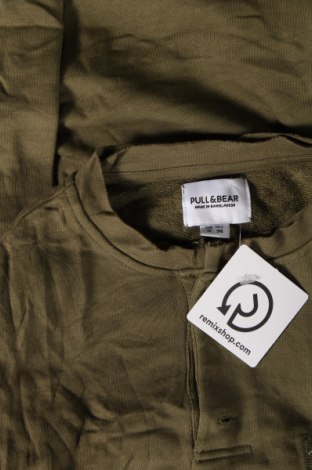 Herren Shirt Pull&Bear, Größe S, Farbe Grün, Preis 1,98 €