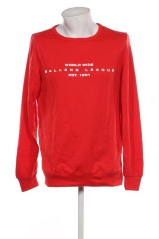 Ανδρική μπλούζα Pull&Bear, Μέγεθος L, Χρώμα Κόκκινο, Τιμή 6,70 €