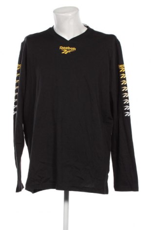 Ανδρική μπλούζα Reebok, Μέγεθος XL, Χρώμα Μαύρο, Τιμή 12,62 €