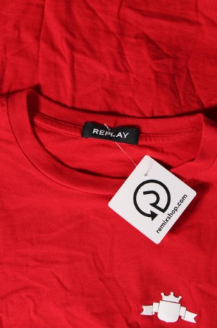 Ανδρική μπλούζα Replay, Μέγεθος L, Χρώμα Κόκκινο, Τιμή 66,98 €