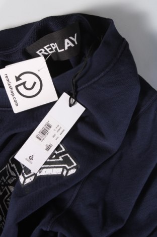 Pánske tričko  Replay, Veľkosť XXL, Farba Modrá, Cena  51,93 €