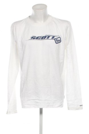 Ανδρική μπλούζα SCOTT, Μέγεθος XXL, Χρώμα Λευκό, Τιμή 42,06 €