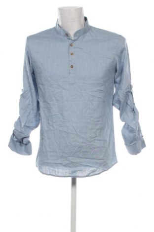 Мъжка блуза SHEIN, Размер S, Цвят Син, Цена 11,40 лв.